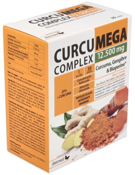 Dietmed Curcumega Complex 30Uds