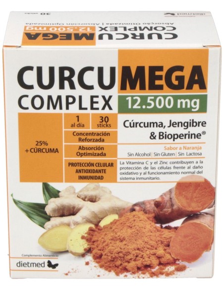 Dietmed Curcumega Complex 30Uds
