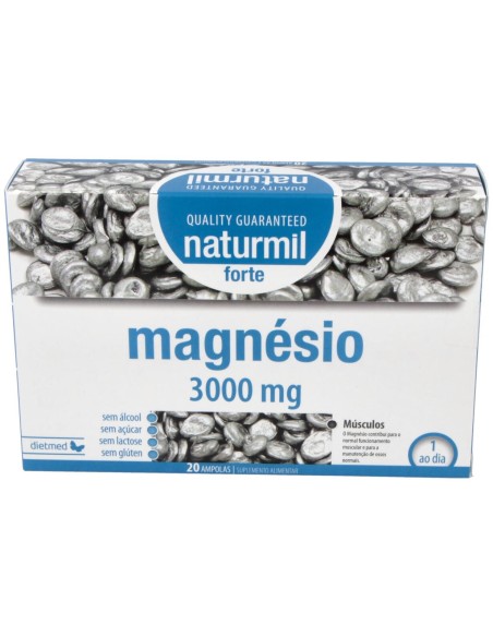 Naturmil Magnesio Forte 3000 Mg 20X15Ml