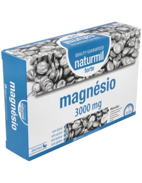 Naturmil Magnesio Forte 3000 Mg 20X15Ml