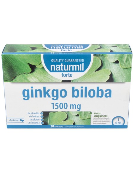 Dietmed Ginkgo Biloba Forte 1500Mg 20 Ampollas