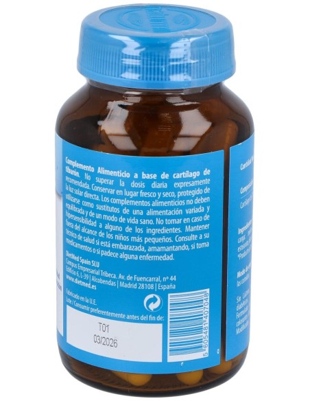 Cartilago De Tiburon 750Mg. 90Cap.