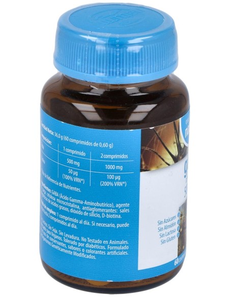 Gaba 500Mg. Con Biotina 60Comp.