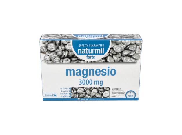 Naturmil Magnesio Forte 3000 Mg 20X15Ml