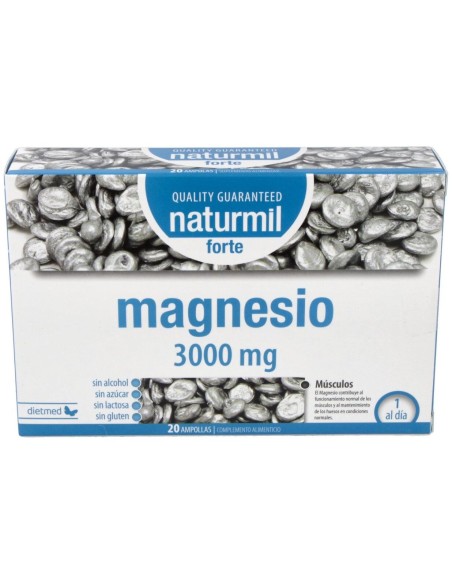 Naturmil Magnesio Forte 3000 Mg 20X15Ml