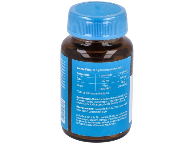 Gaba 500Mg. Con Biotina 60Comp.