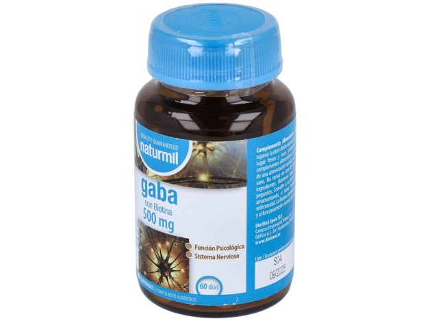 Gaba 500Mg. Con Biotina 60Comp.