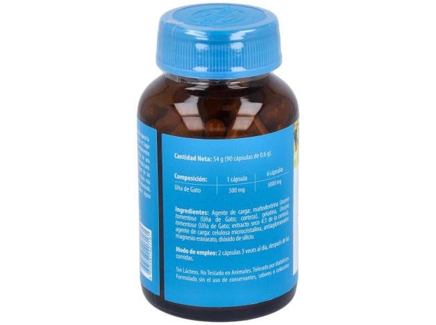 Naturmil Uña De Gato 500 Mg 90 Capsulas
