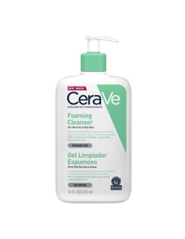 CERAVE GEL LIMPIADOR ESPUMOSO 473ML