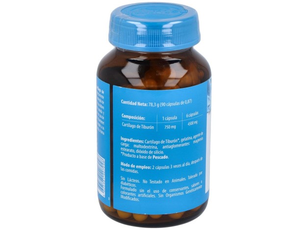Cartilago De Tiburon 750Mg. 90Cap.