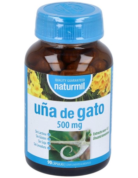 Naturmil Uña De Gato 500 Mg 90 Capsulas