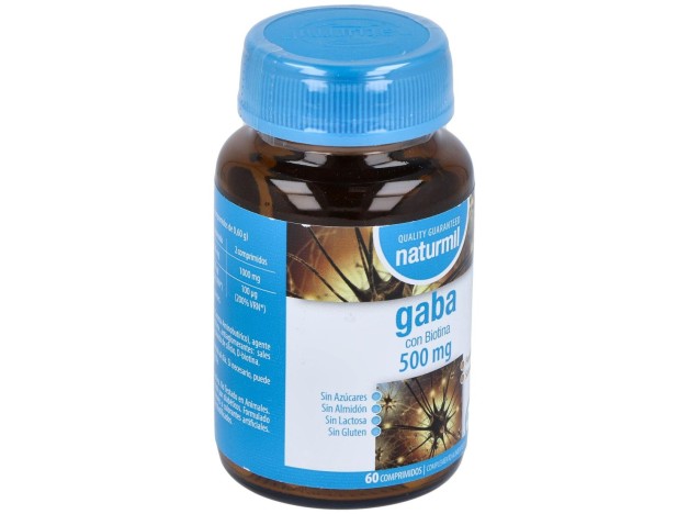 Gaba 500Mg. Con Biotina 60Comp.