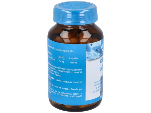 Cartilago De Tiburon 750Mg. 90Cap.