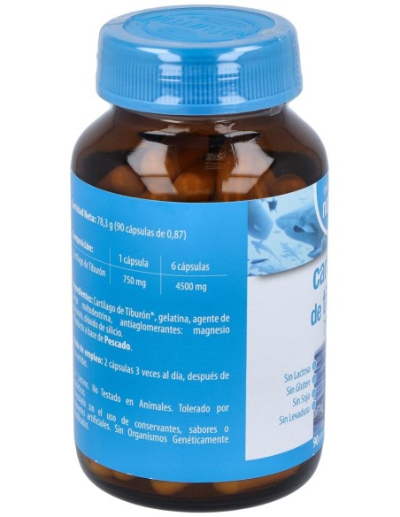 Cartilago De Tiburon 750Mg. 90Cap.