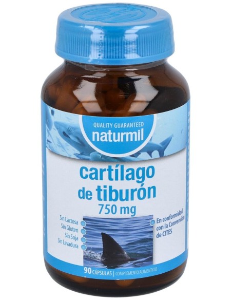 Cartilago De Tiburon 750Mg. 90Cap.