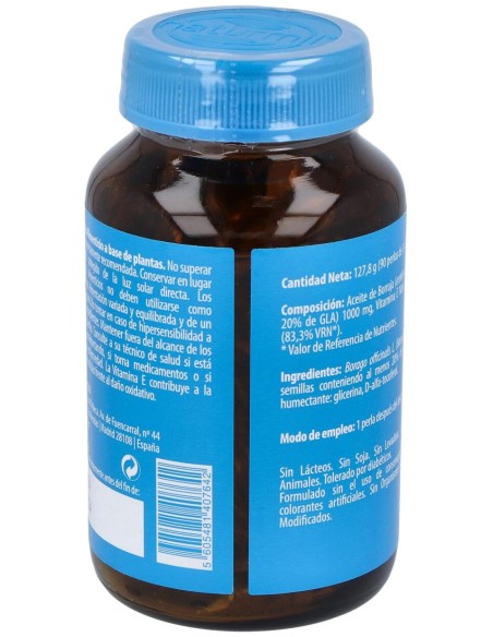 Naturmil Borraja 1000Mg 90Caps