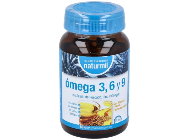 Naturmil Omega 3_6 Y 9 Aceite De Pescado_ Lino...