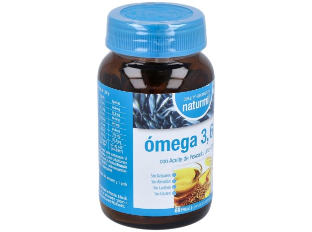 Naturmil Omega 3_6 Y 9 Aceite De Pescado_ Lino...