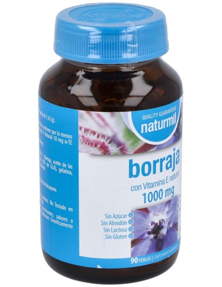 Naturmil Borraja 1000Mg 90Caps