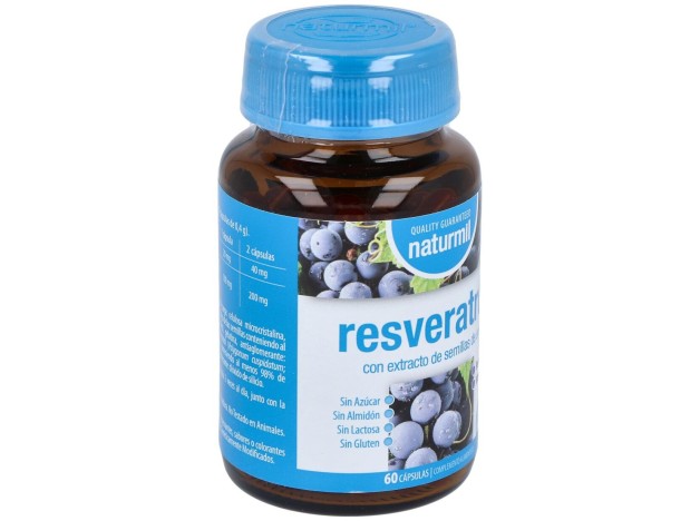 Naturmil Resveratrol Con Extracto De Semilla De...