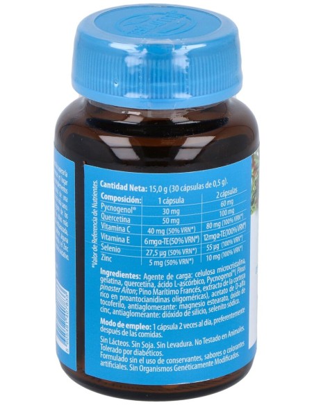 Naturmil Pycnogenol Complex Sin Gluten 30 Capsulas