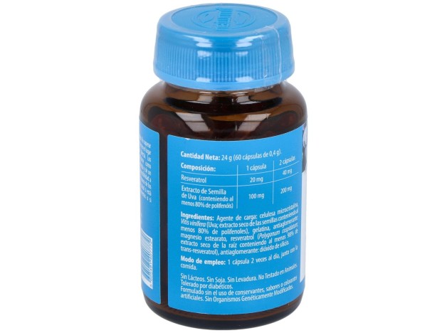 Naturmil Resveratrol Con Extracto De Semilla De...