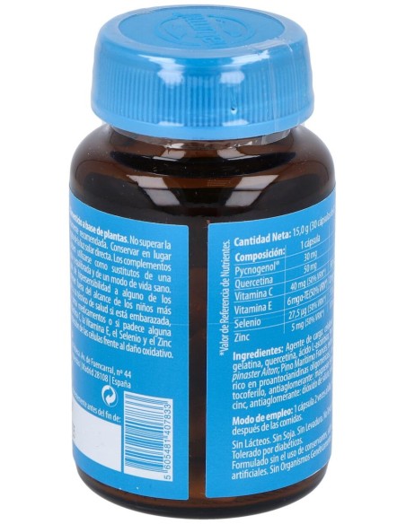 Naturmil Pycnogenol Complex Sin Gluten 30 Capsulas