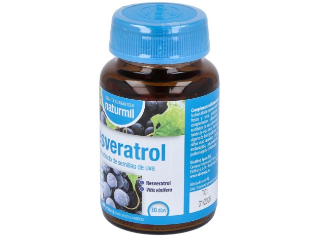 Naturmil Resveratrol Con Extracto De Semilla De...
