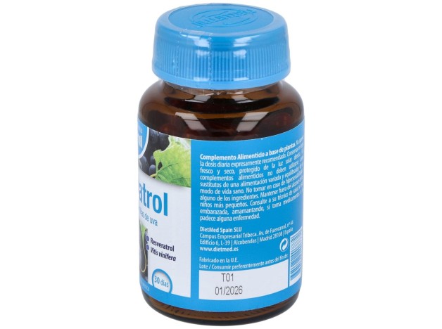 Naturmil Resveratrol Con Extracto De Semilla De...