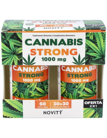 Cannabis Strong 1000Mg. 30+30Cap.