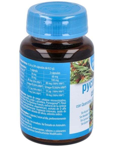 Naturmil Pycnogenol Complex Sin Gluten 30 Capsulas