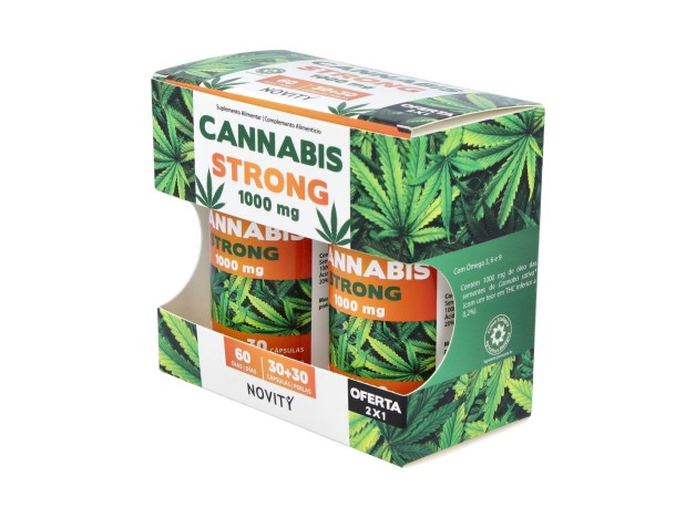 Cannabis Strong 1000Mg. 30+30Cap.