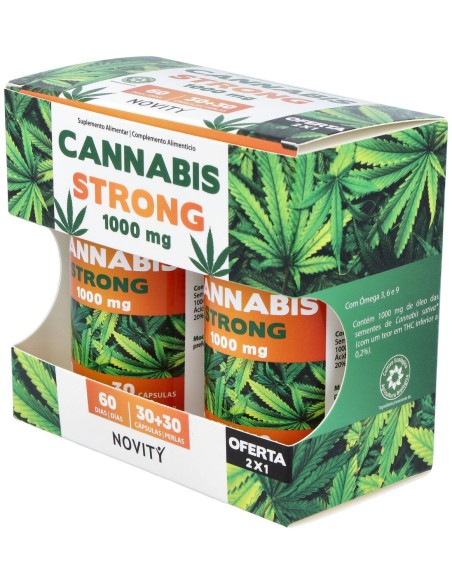 Cannabis Strong 1000Mg. 30+30Cap.