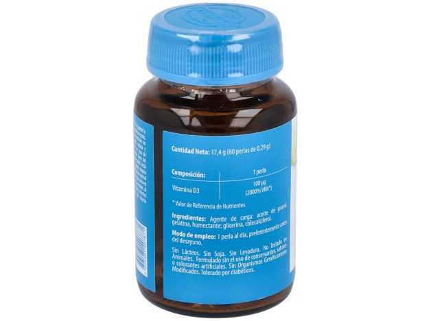 Naturmil Vitamina D3 4000Ui 60 Capsulas