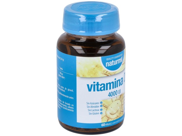 Naturmil Vitamina D3 4000Ui 60 Capsulas