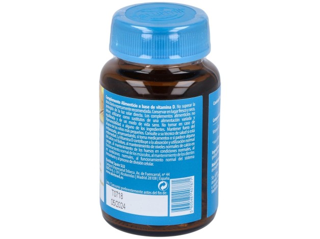 Naturmil Vitamina D3 4000Ui 60 Capsulas
