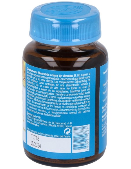 Naturmil Vitamina D3 4000Ui 60 Capsulas