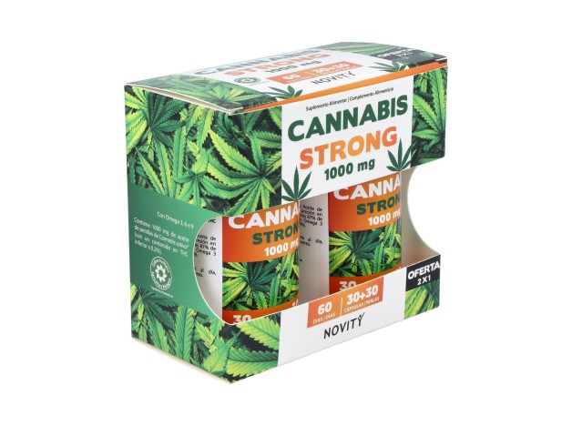 Cannabis Strong 1000Mg. 30+30Cap.