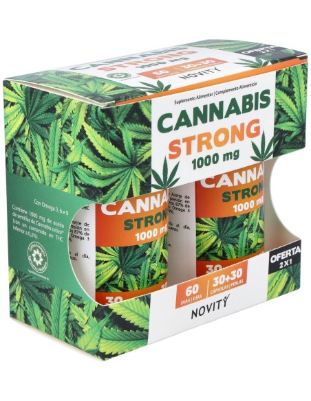 Cannabis Strong 1000Mg. 30+30Cap.