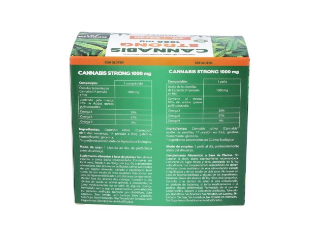 Cannabis Strong 1000Mg. 30+30Cap.