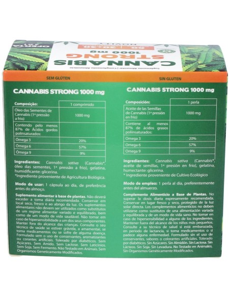 Cannabis Strong 1000Mg. 30+30Cap.