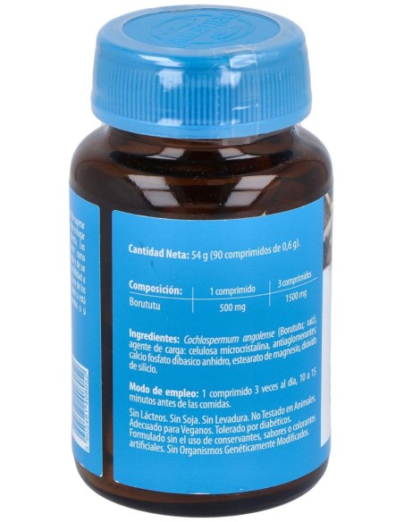Naturmil Borututu 500 Mg 90 Comprimidos