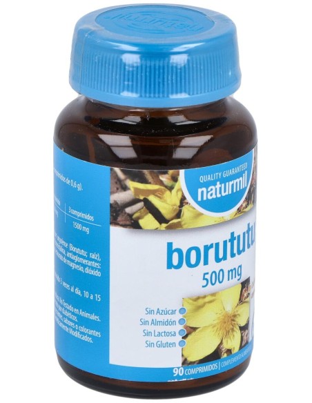 Naturmil Borututu 500 Mg 90 Comprimidos