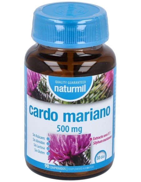 Naturmil Cardo Mariano 500Mg 90Comp