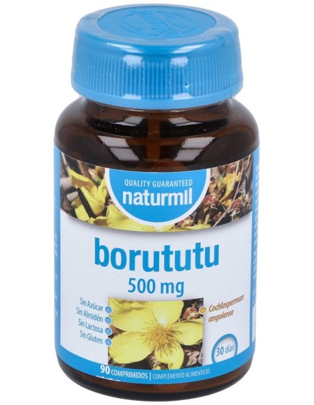 Naturmil Borututu 500 Mg 90 Comprimidos