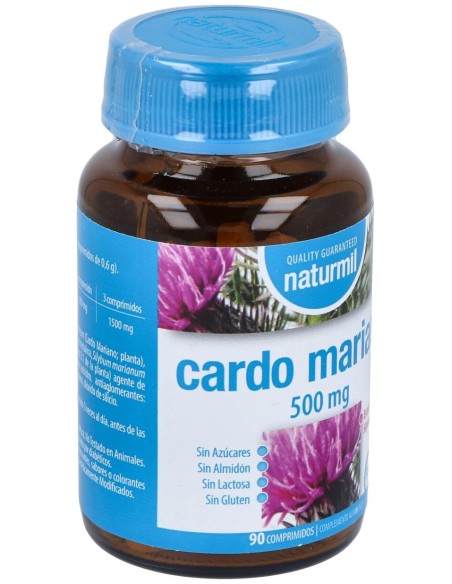 Naturmil Cardo Mariano 500Mg 90Comp