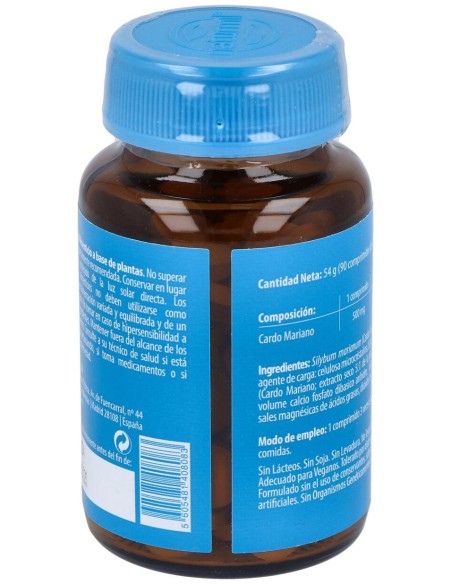 Naturmil Cardo Mariano 500Mg 90Comp