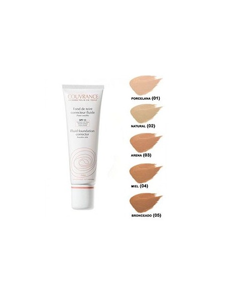 Avene Maquillaje Fluido Natural 2.0 SPF15 30 ml
