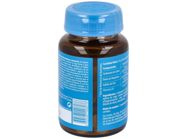 Naturmil Calcio + Magnesio + Zinc + Vitamina D...