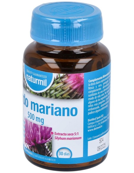 Naturmil Cardo Mariano 500Mg 90Comp